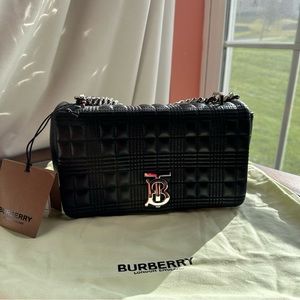 Burberry Quilted Leather Small Lola Bag